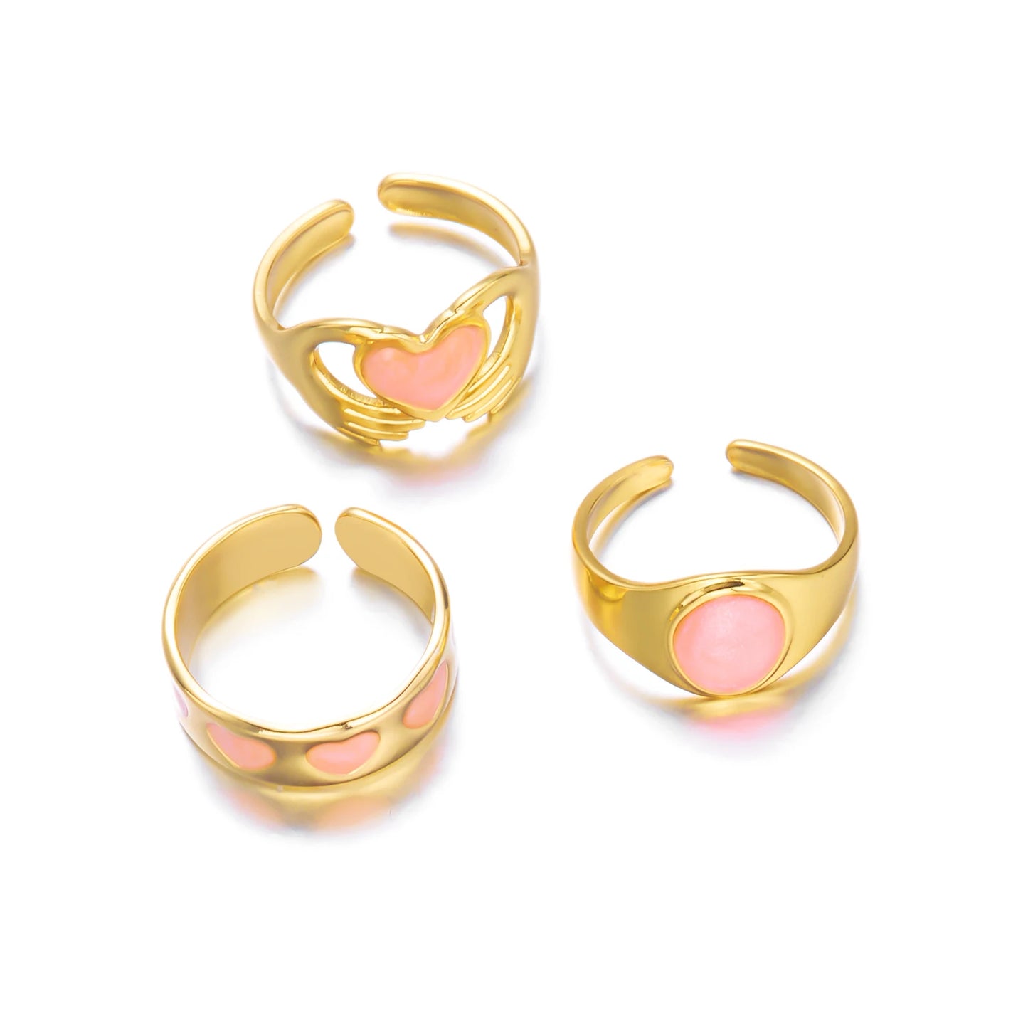 Women’s Stainless Steel Irregular Punk Statement Ring
