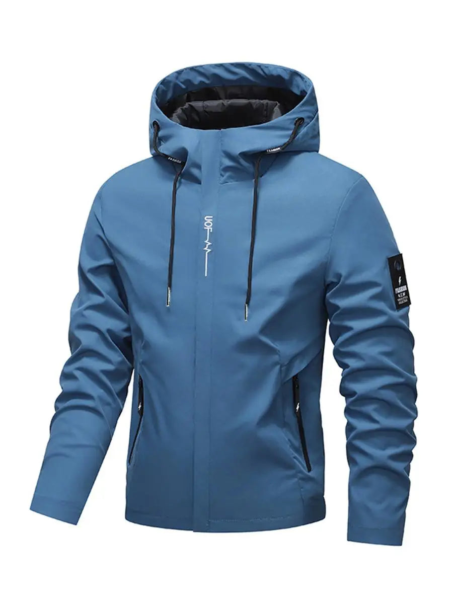 Men's Hooded Softshell Outdoor Jacket