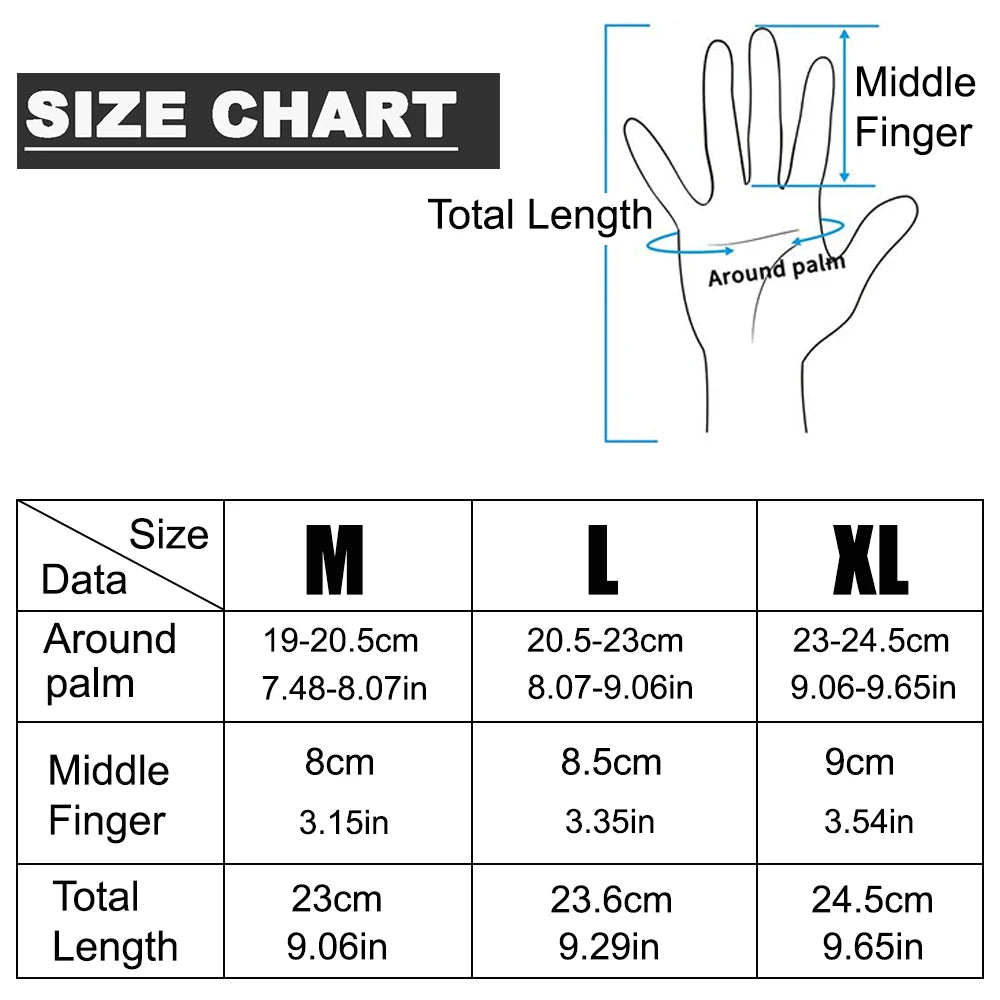 New Winter Buckle Cycling Gloves Unisex Windproof Touch Screen Warm Gloves Men's Women's Outdoor Sports Running Skiing Gloves