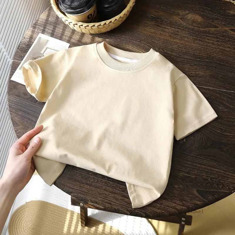 Kids’ Cotton Short-Sleeve T-Shirt – Summer Casual Top