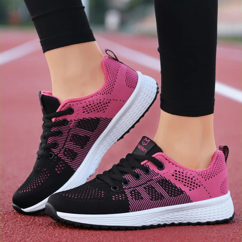 Women’s Breathable Platform Running Sneakers