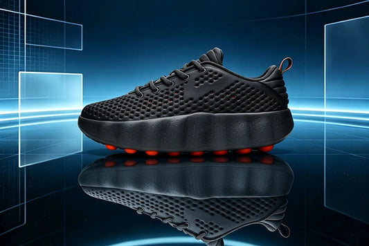 Breathable mesh upper