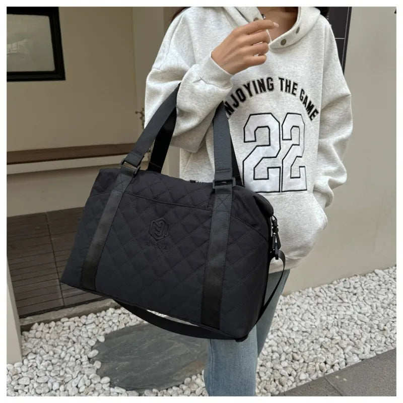 Large Capacity Sports Gym & Travel Duffle Bag – Dry/Wet Separation Shoulder Handbag for Yoga, Fitness, Training & Short Trips