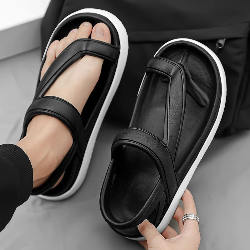 Couple Flip-Flops for Men and Women Summer Outer Wear Non-Slip Wear-Resistant Flip-Flops Outdoor Sports Beach Sandals