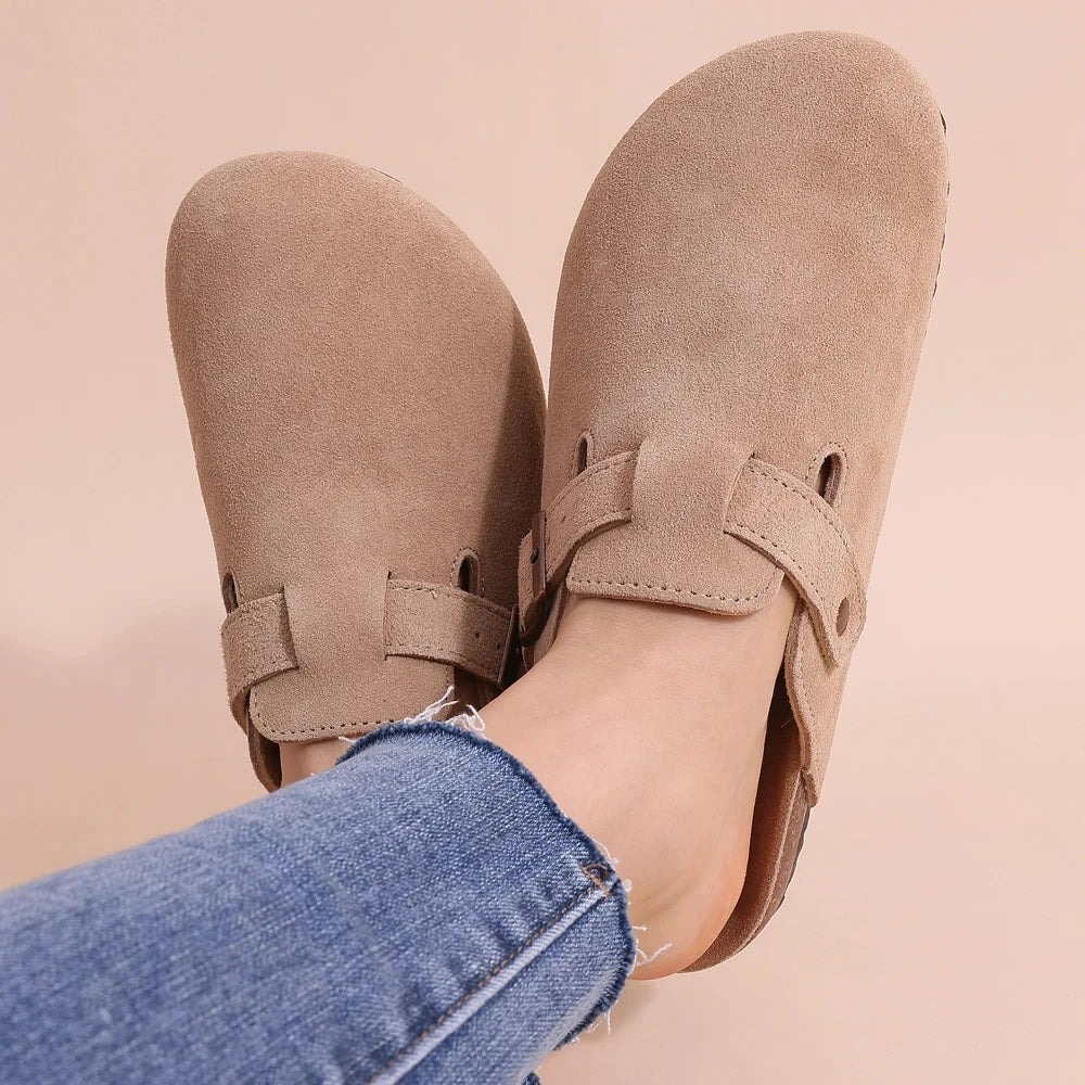 Classic Suede Comfort Clogs