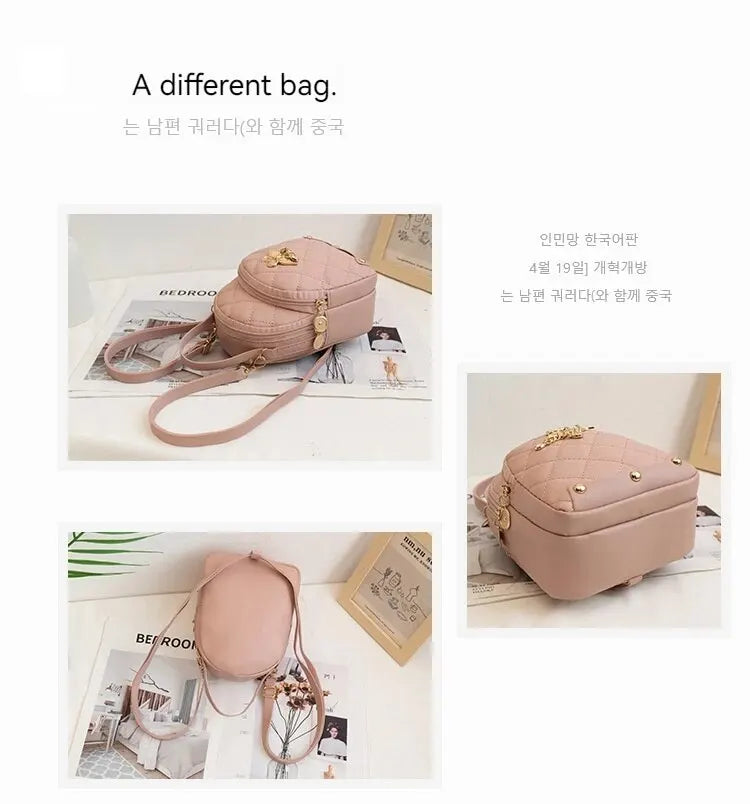 Women’s PU Ergonomic Casual Backpack