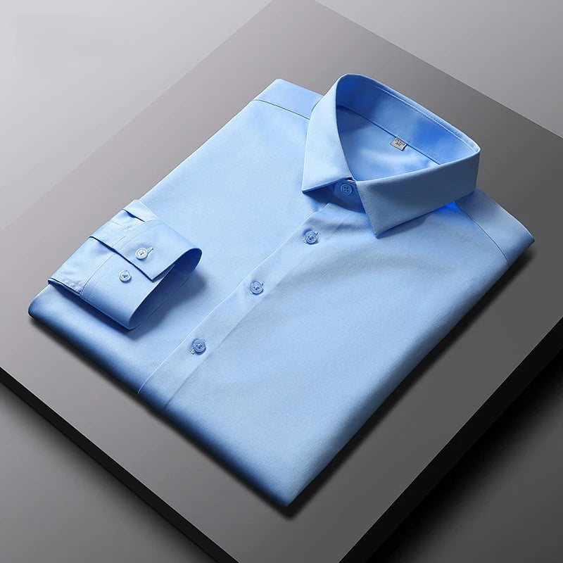 Men’s Wrinkle-Resistant Business Shirt