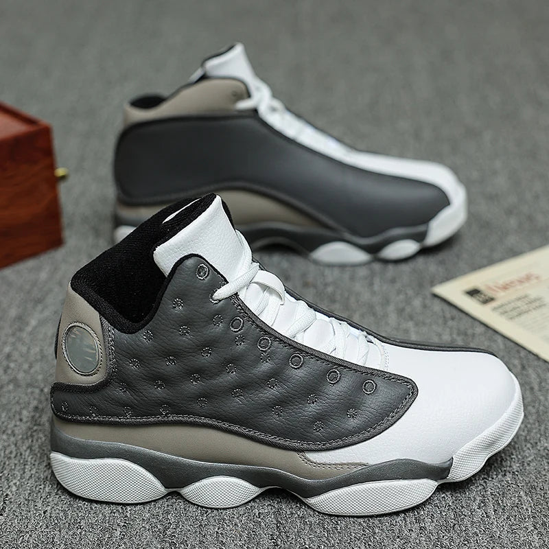 Unisex High-Top Basketball Training Shoes.