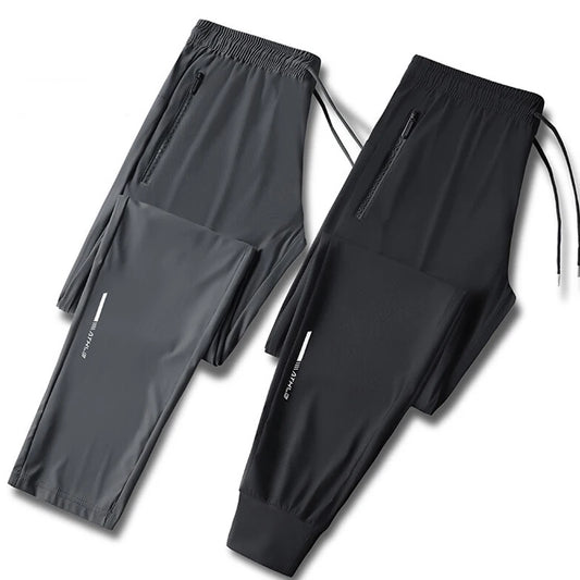 Men’s Ice Silk Quick-Dry Casual Pants