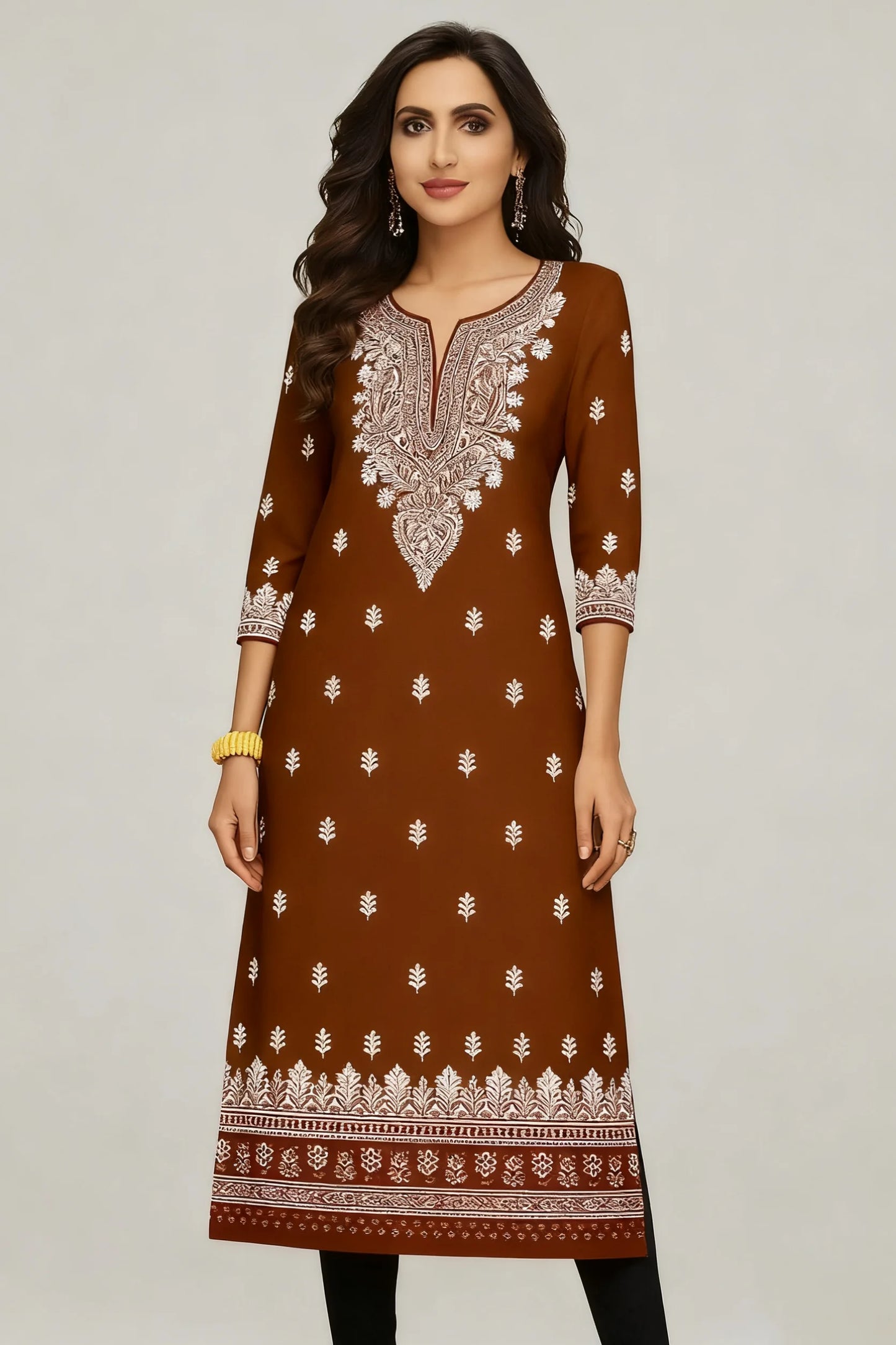 Women’s Islamic Straight Kurta Dress