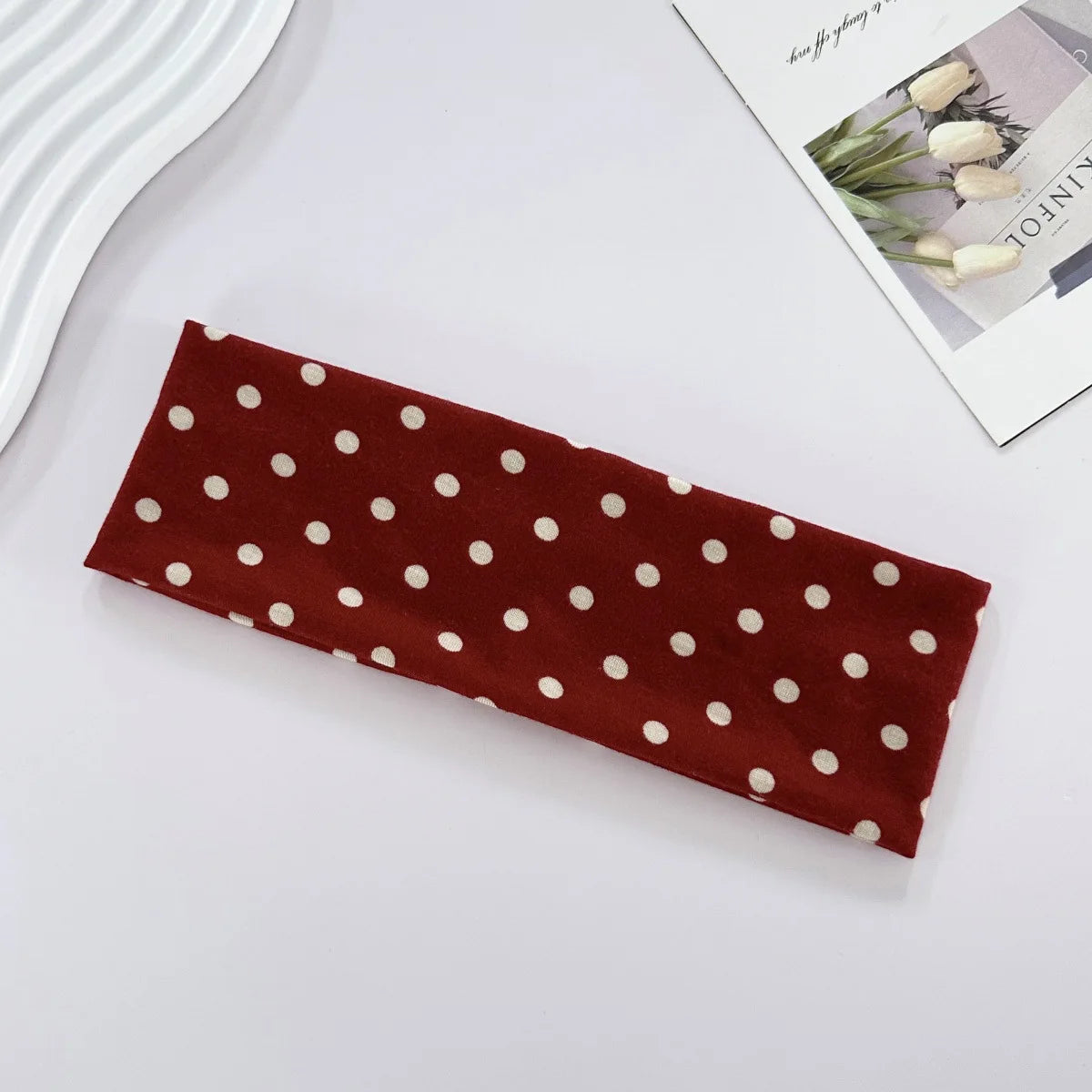 Women’s Y2K Retro Dot Stretch Headband