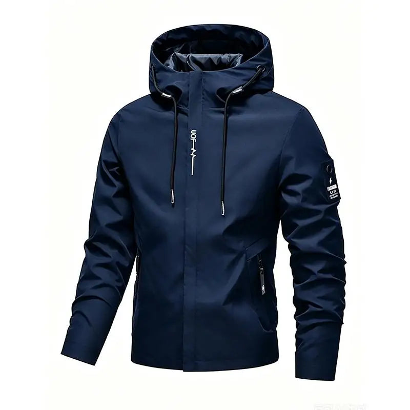 Men's Hooded Softshell Outdoor Jacket