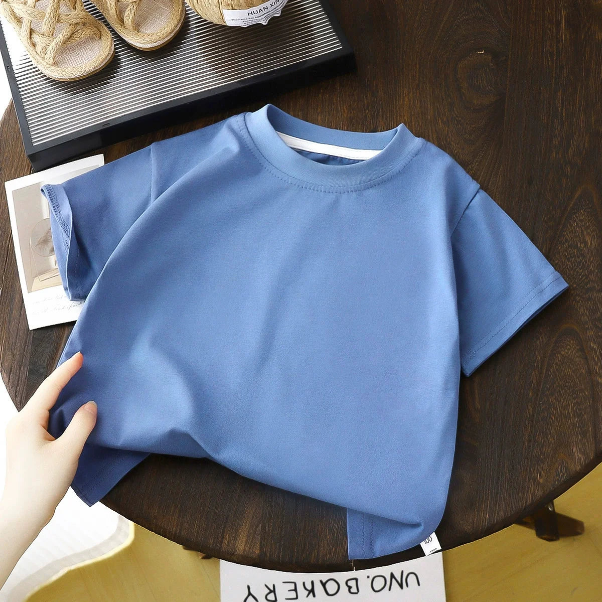 Kids’ Cotton Short-Sleeve T-Shirt – Summer Casual Top
