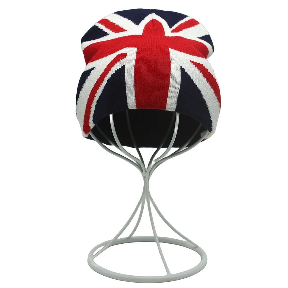 Unisex Union Jack Knit Beanie