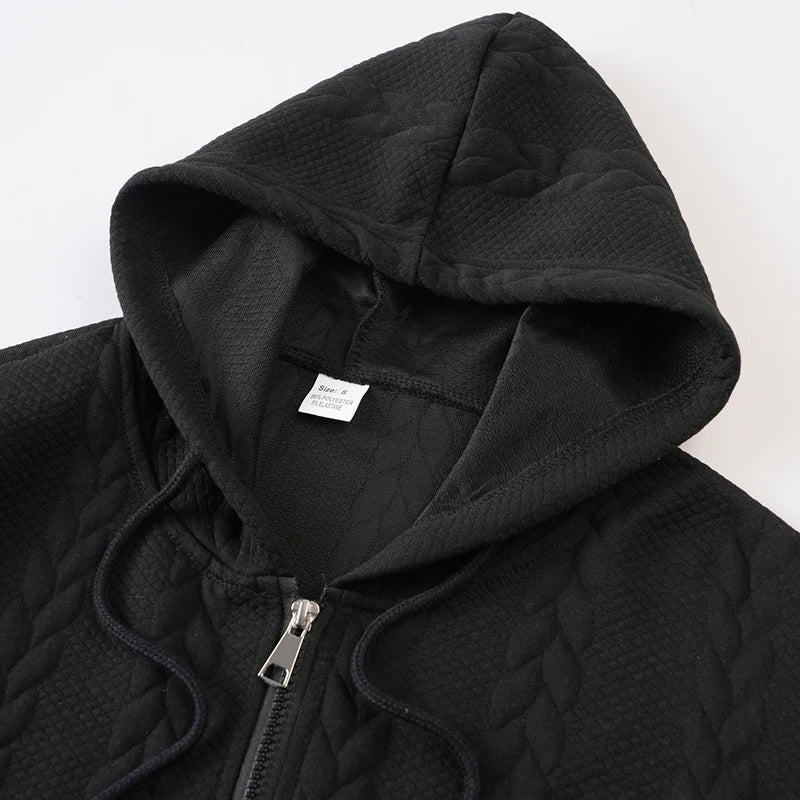2026 Men’s Paisley Print Zip Hoodie