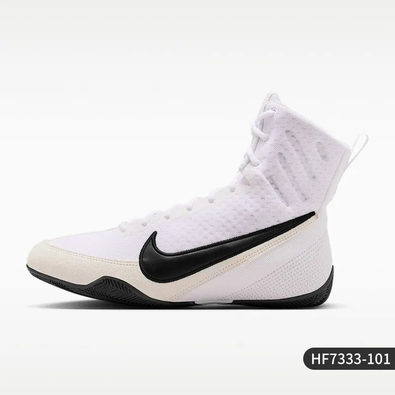 Nike Authentic Machomai 3 Men's Women's High-Top Sports Training Boxing Shoes HF7333-001