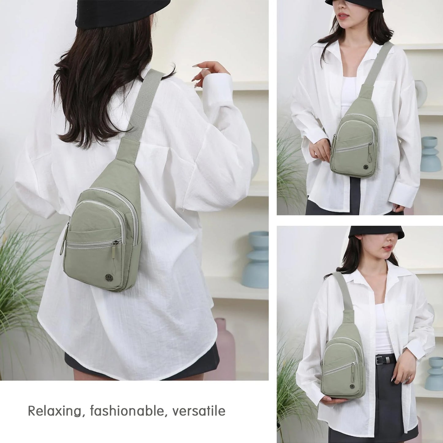 Unisex Casual Oxford Shoulder Bag