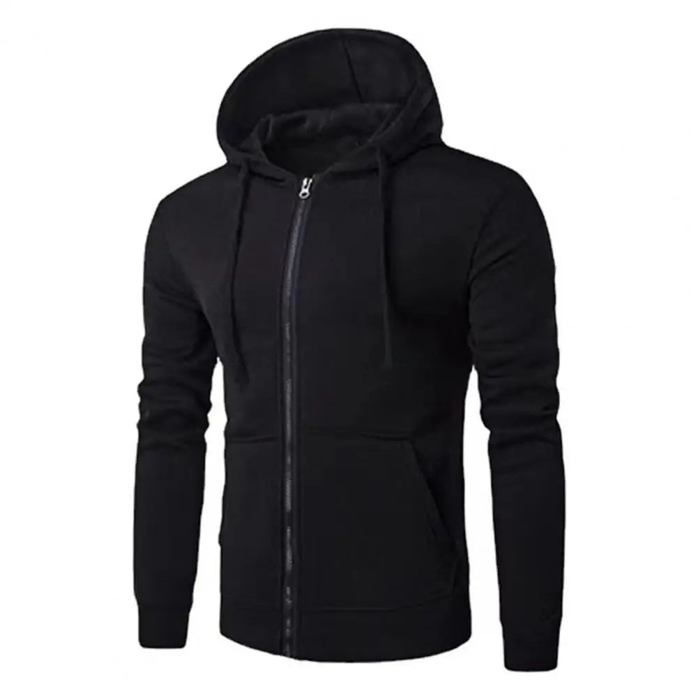 Men’s Casual Full-Zip Hoodie