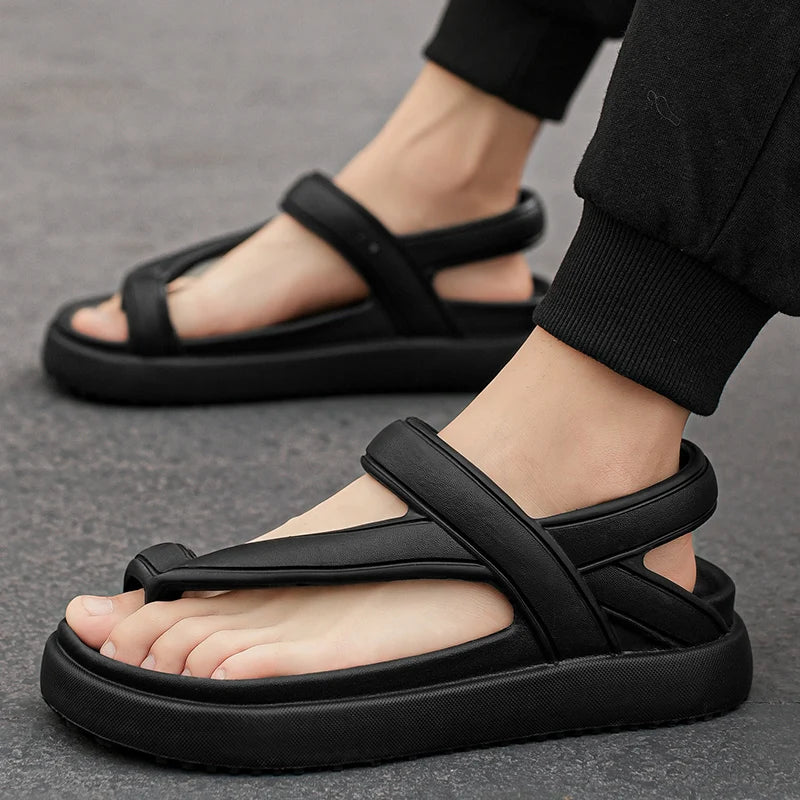 Couple Flip-Flops for Men and Women Summer Outer Wear Non-Slip Wear-Resistant Flip-Flops Outdoor Sports Beach Sandals