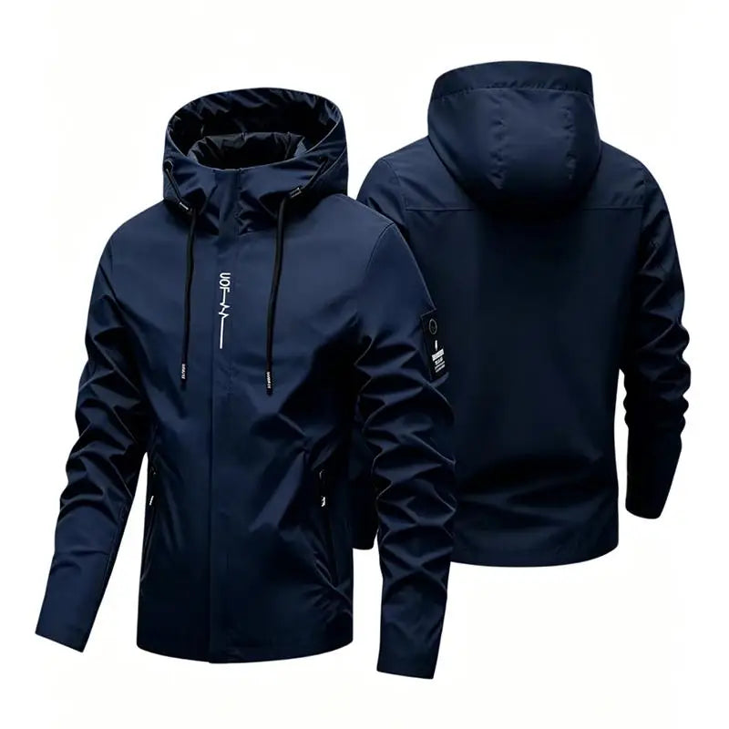 Men's Hooded Softshell Outdoor Jacket