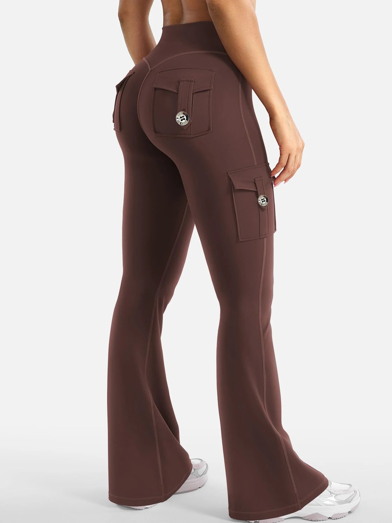 Women’s High-Waisted Flare Fitness Pants