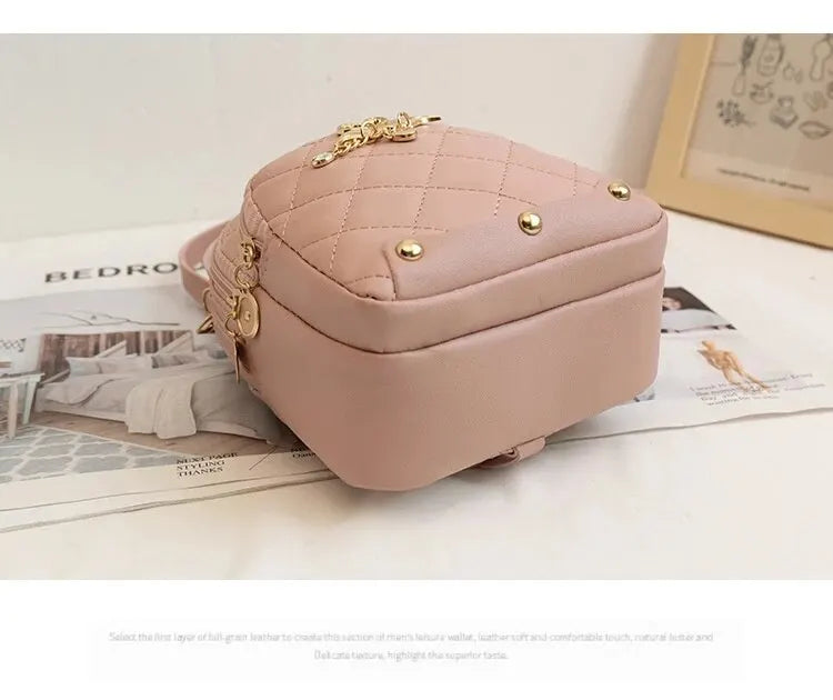Women’s PU Ergonomic Casual Backpack
