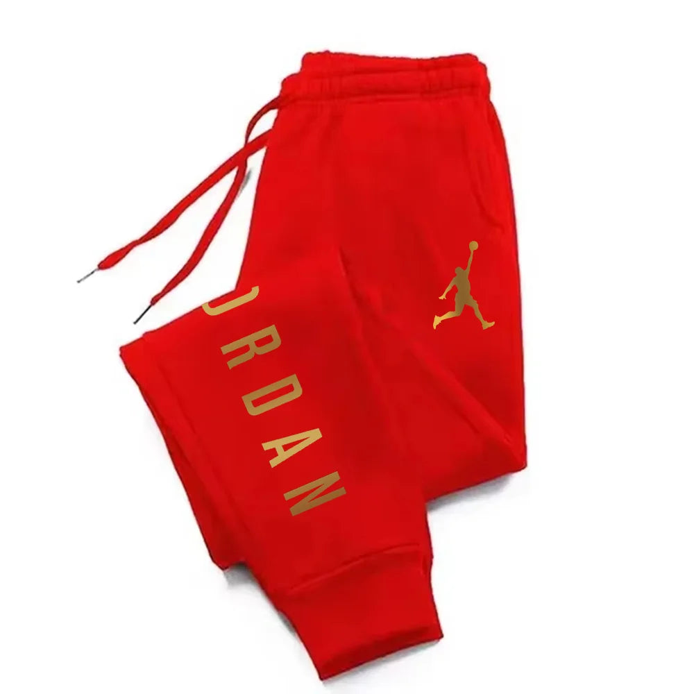 Men’s Letter Print Casual Jogger Pants