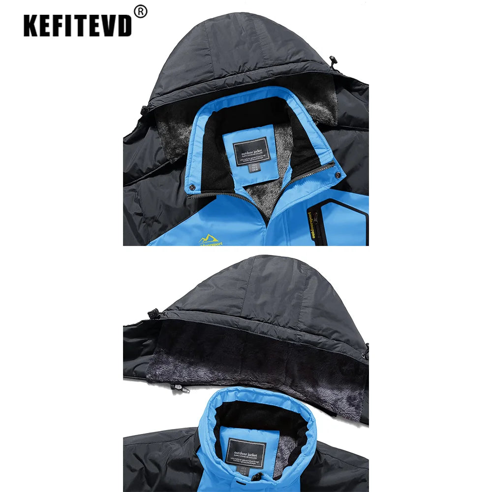 Men's Waterproof Winter Ski Jacket