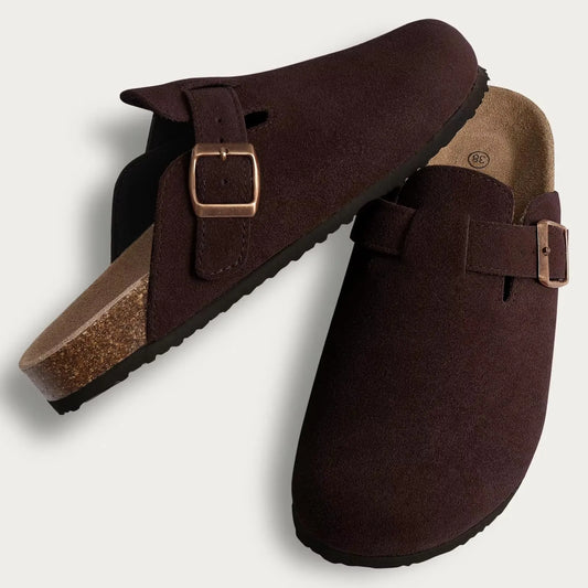 Classic Suede Comfort Clogs
