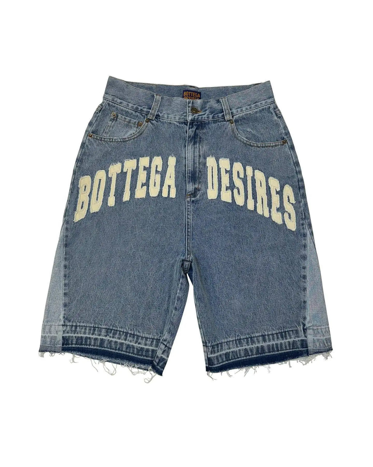 American Style Harajuku Retro Denim Shorts with Letter Embroidery Oversized Jeans Men Y2k Loose Casual Versatile Shorts Woman
