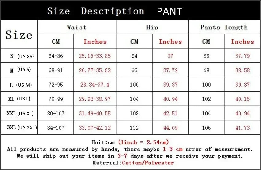 Men’s Letter Print Casual Jogger Pants