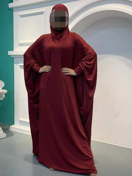 Elegant Women’s Modest Abaya Maxi Dress