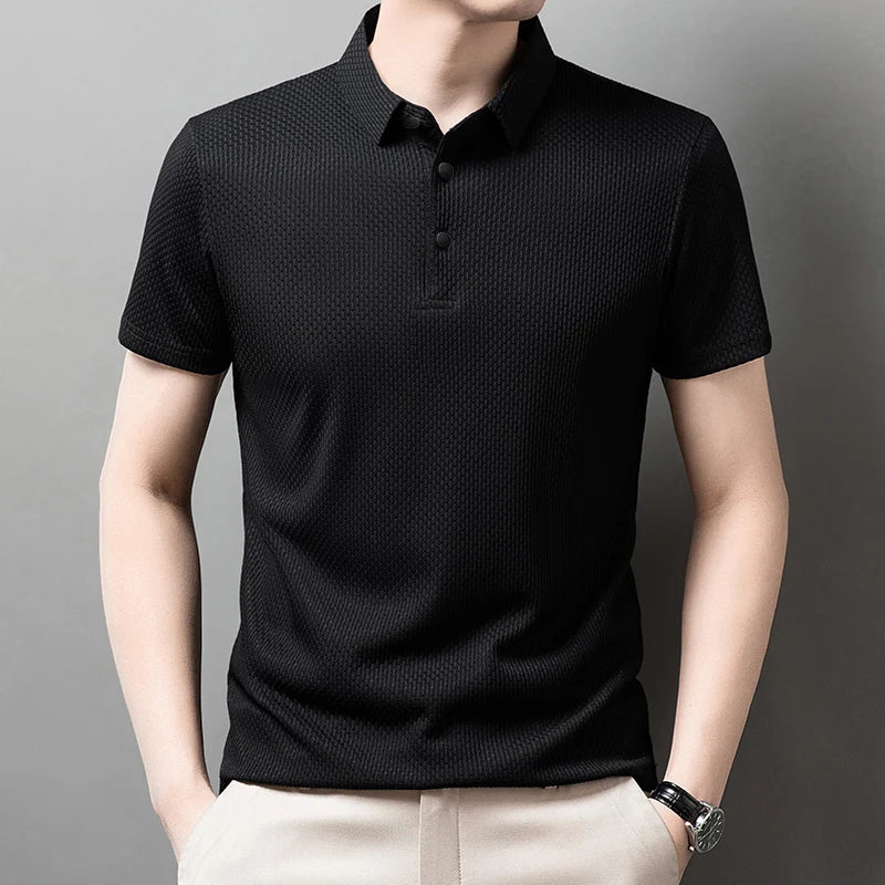 Men’s Casual Floral Polo Shirt