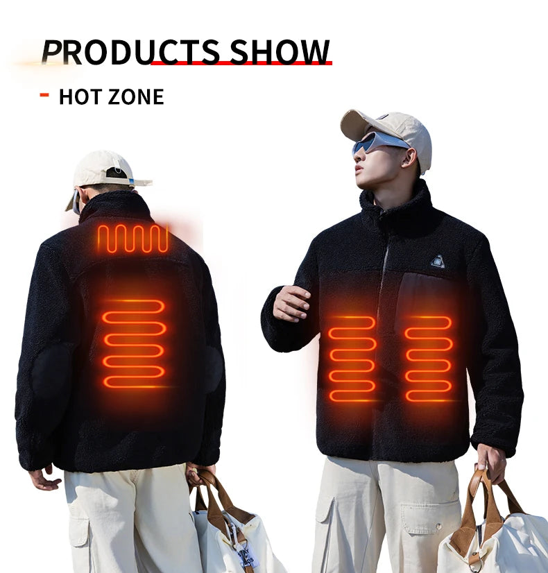 Men's Smart Heated Fleece Jacket