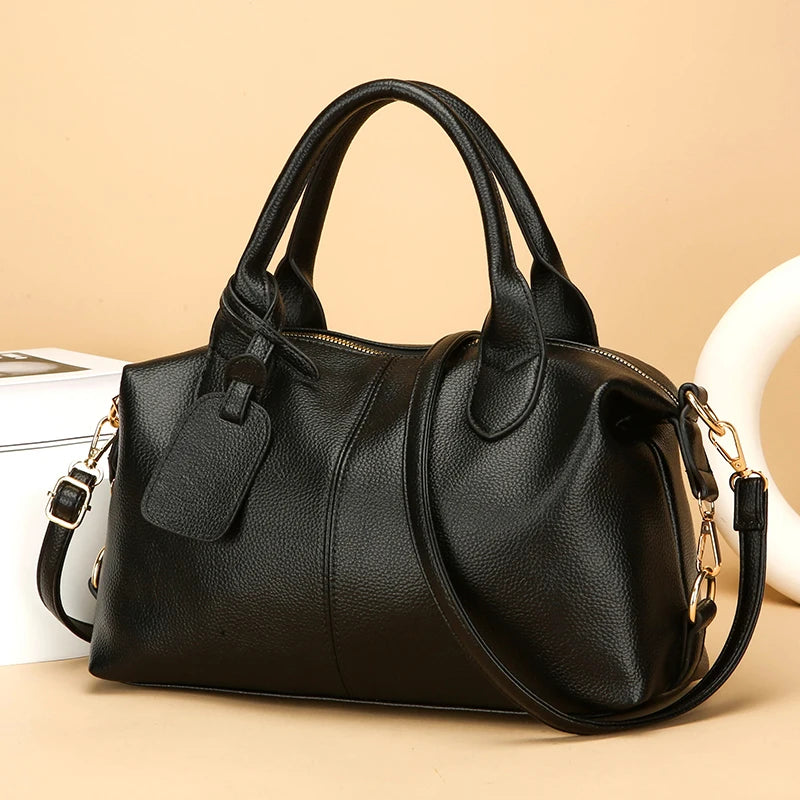 Women’s Fashion PU Shoulder & Crossbody Tote Bag