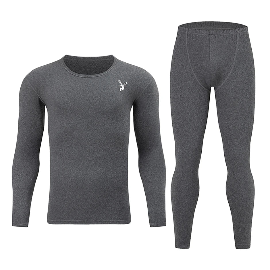 Men's Stretch Thermal Long Sleeve Base Layer
