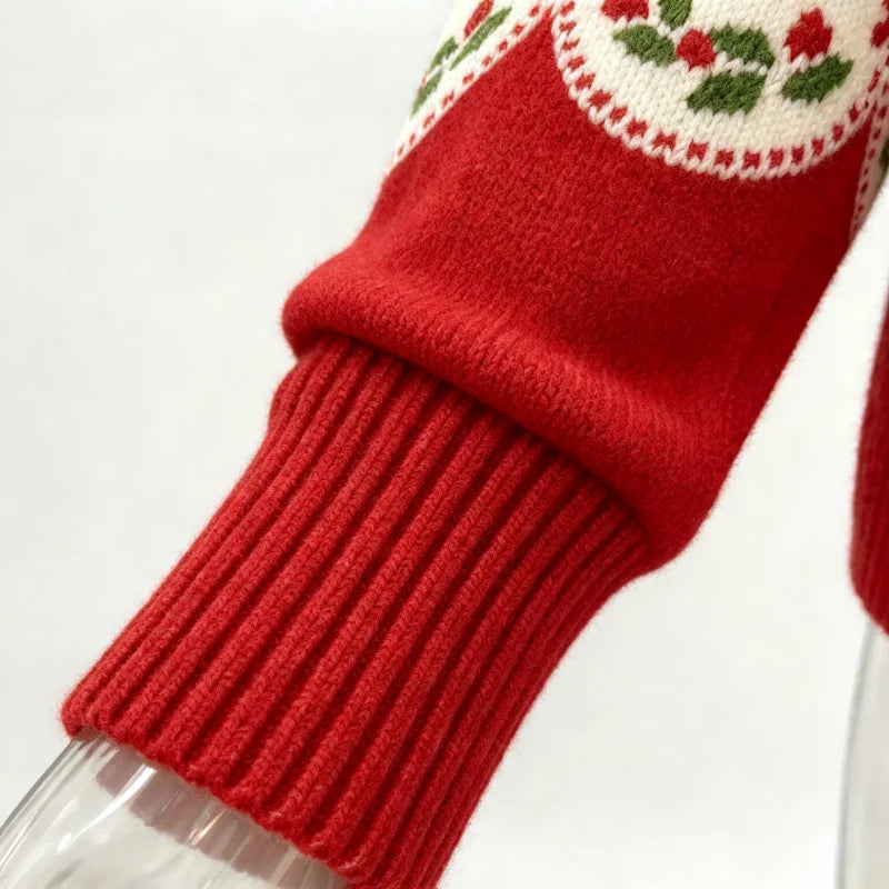 Women's Vintage Christmas Tree Cardigan