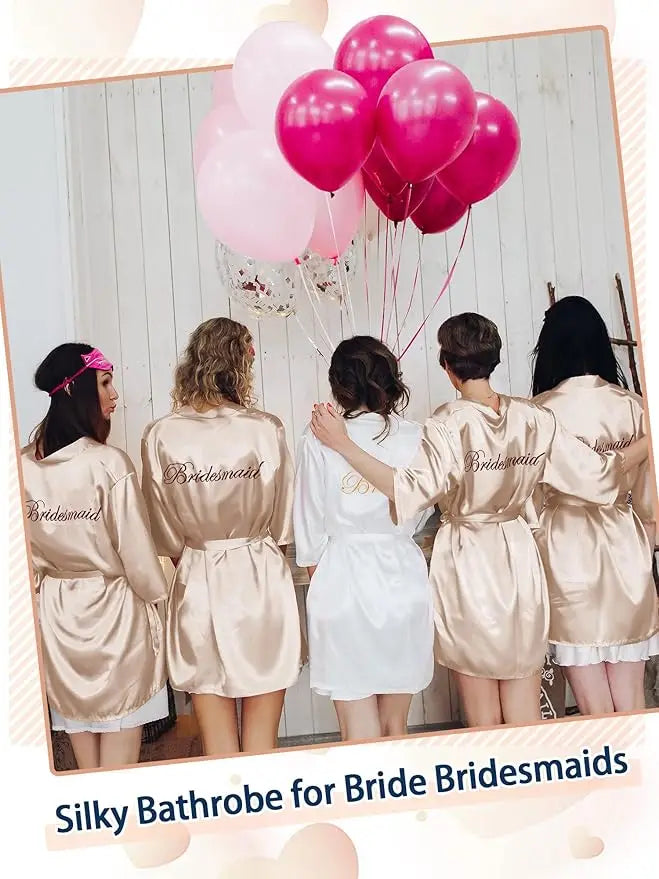 Women’s Satin Short Robe