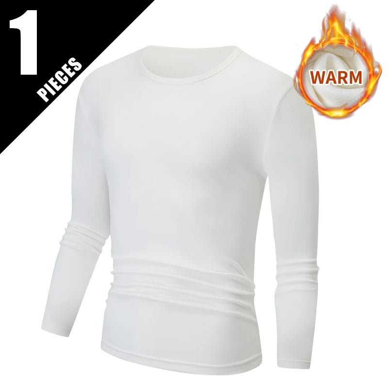 Men's Stretch Thermal Long Sleeve Base Layer