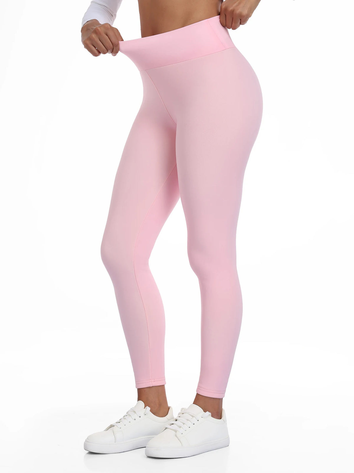 Women's High-Waisted Fleece-Lined Leggings