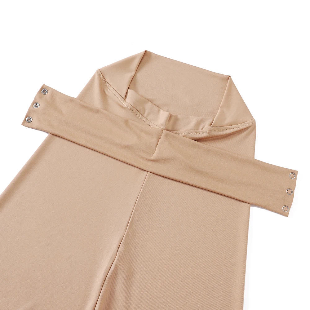 Women’s Turkish Ready-to-Wear Hijab with Snap Fastener