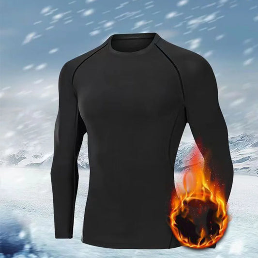 Men’s Fleece-Lined Thermal Underwear Set