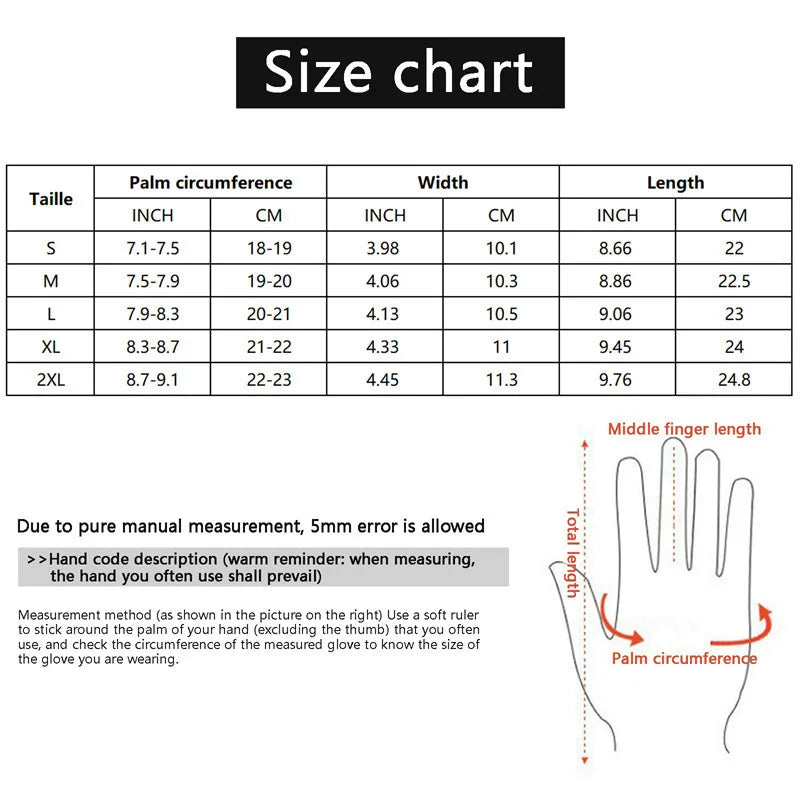 Winter Gloves for Men Women Warm Tactical Gloves Touchscreen Waterproof Hiking Skiing Fishing Cycling Snowboard Non-slip Gloves