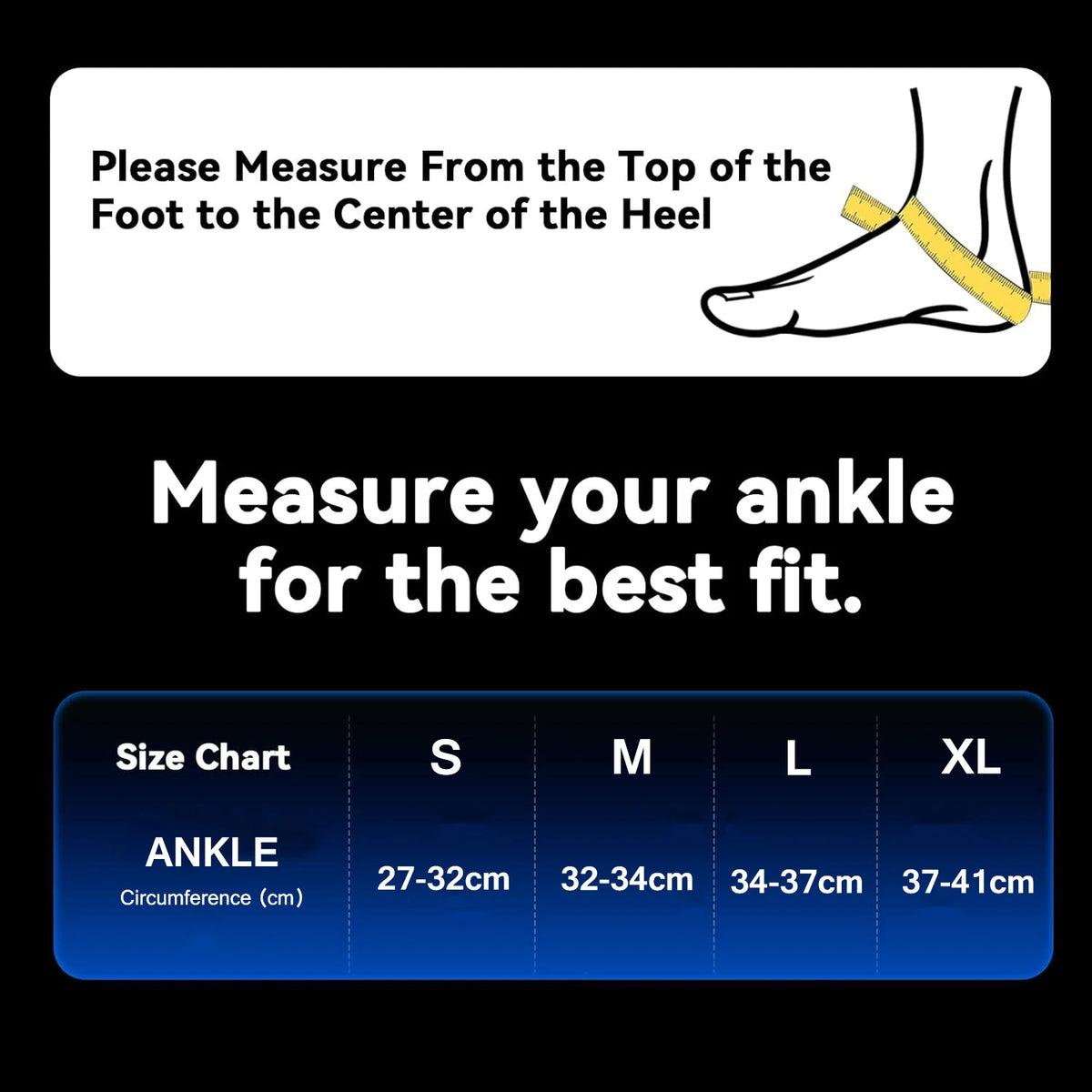 NEENCA Quick-Lace Ankle Support Brace