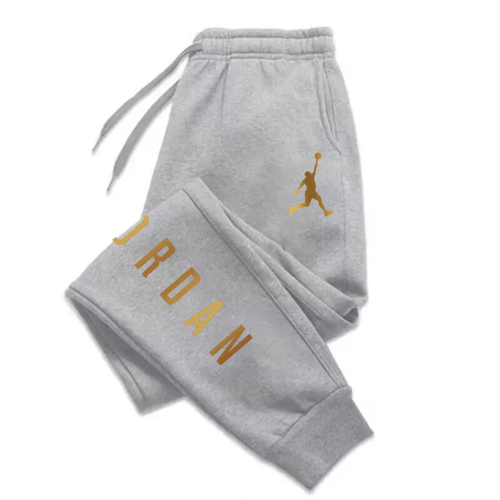 Men’s Letter Print Casual Jogger Pants