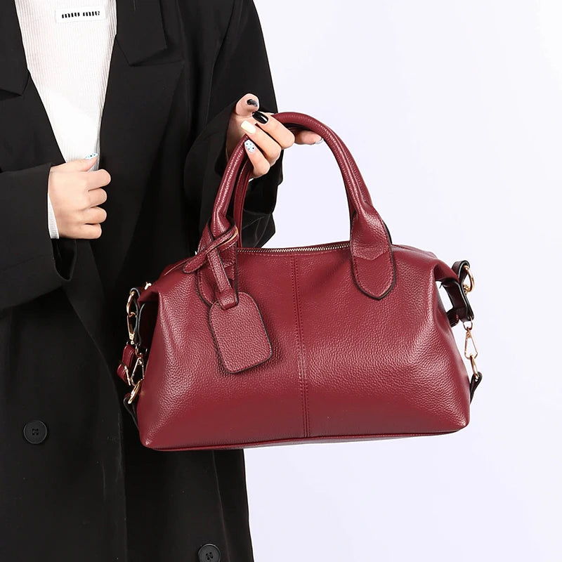 Women’s Fashion PU Shoulder & Crossbody Tote Bag