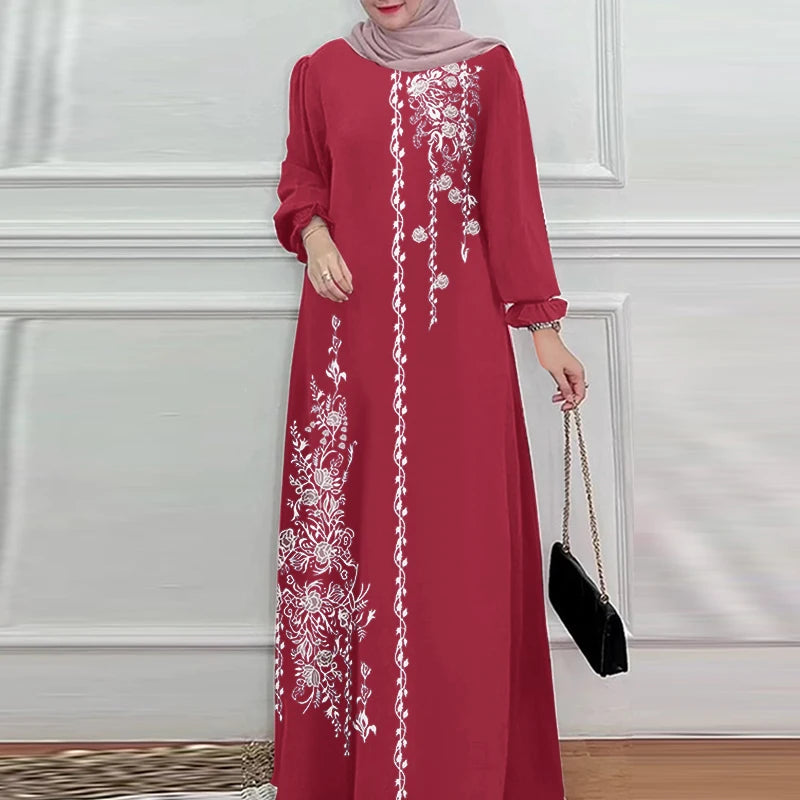 Women’s ZANZEA Bohemian Floral Maxi Dress