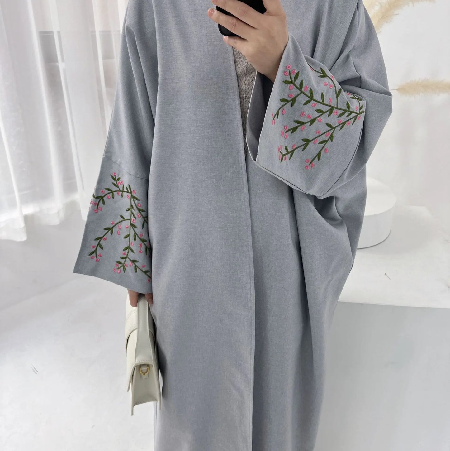 Women’s Elegant Eid Embroidered Abaya