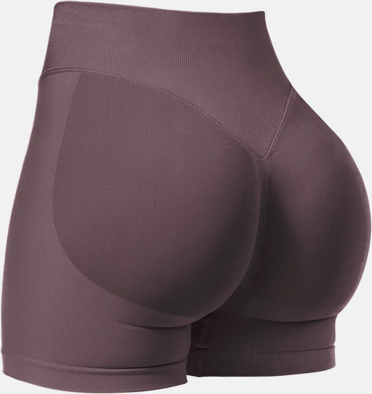 Women’s High-Waist Seamless Yoga Shorts