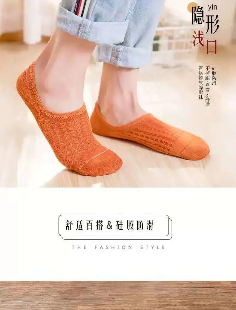 10-Pairs Women’s Low-Cut Casual Socks